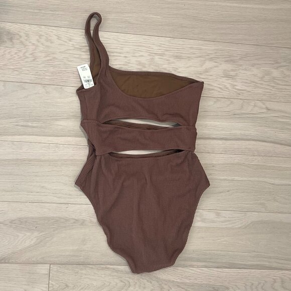 NWT Aerie Crinkle Cut Full Coverage One Piece Swimsuit - Picture 6 of 6